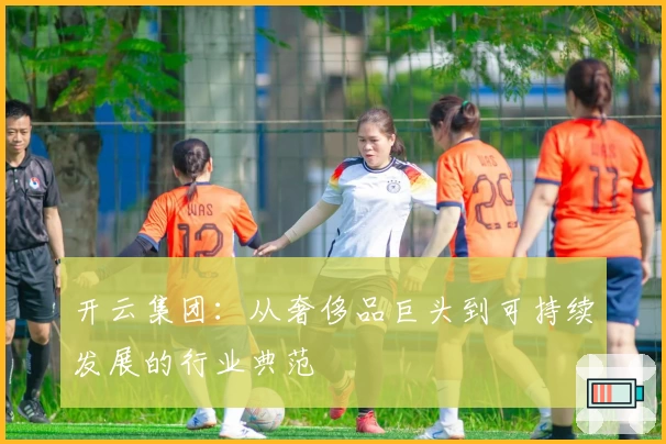 开云集团:从奢侈品巨头到可持续发展的行业典范